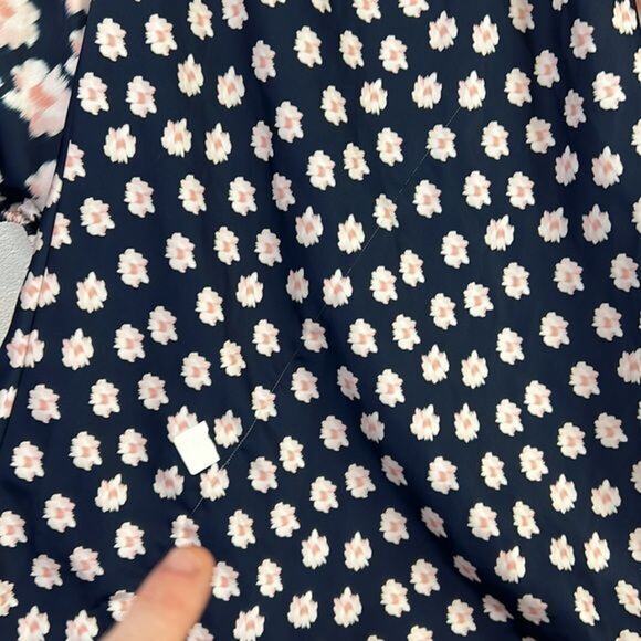 RTR Sachin & BabiMelody Dress Navy/Pink Floral sz4 midi printed sundress - Picture 6 of 10